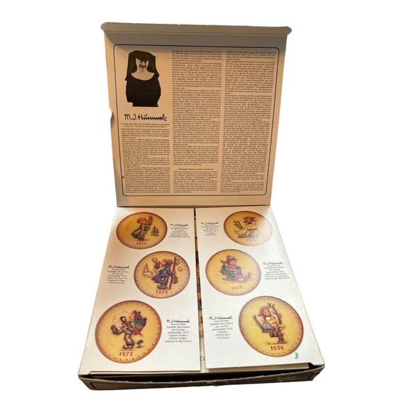 M.J. Hummel Annual Plate 1981 Eleventh Edition In Bas Relief By Goebel - Picture 2 of 10